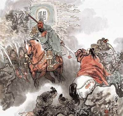 多年后，华容道上的关于和曹操