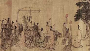 晋文公和狐偃等人